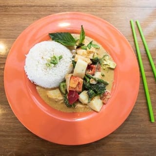 Yellow Curry Rice Tofu